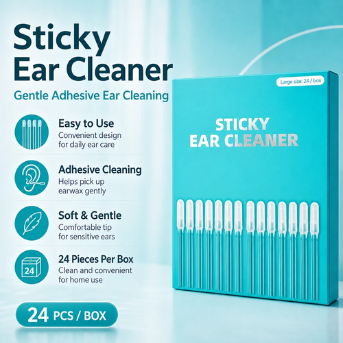 Sticky Ear Cleaning Sticks – Gentle & Effective Earwax Removal Tool