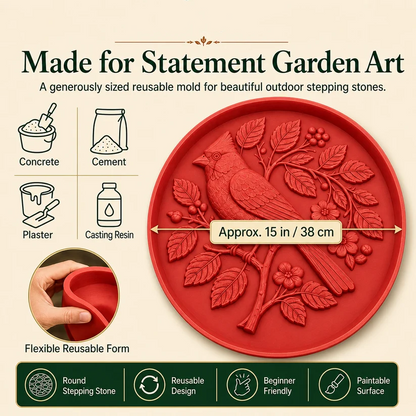 💥 Last-Day Sale - Garden Art Stepping Stone Mold💥