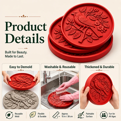 💥 Last-Day Sale - Garden Art Stepping Stone Mold💥