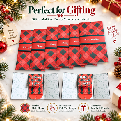 ⏰LAST DAY 50% OFF - 2026 New🎅🎁 Waterfall Christmas Gift Card Booklet 💳✨