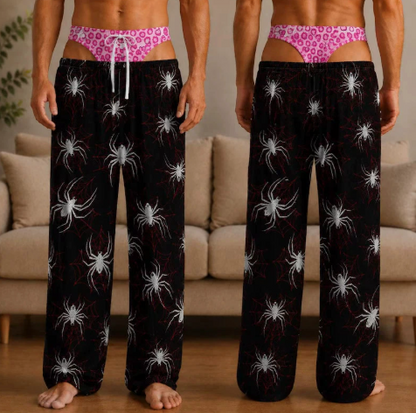 👖🔥 Cheeky Underwear Illusion Christmas Pajama Pants – Funny  Holiday Lounge Pants