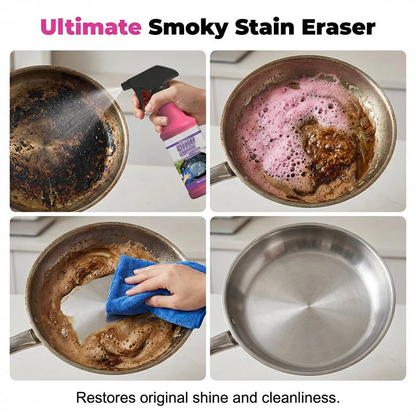 🔥Place an order and receive a free sponge and cleaning cloth—Fast-Acting Heavy-Duty Grill Degreaser Spray